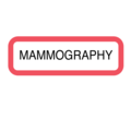 Nevs Position Labels - Mammography 1/2" x 1-1/2" White w/Red & Black XP-360